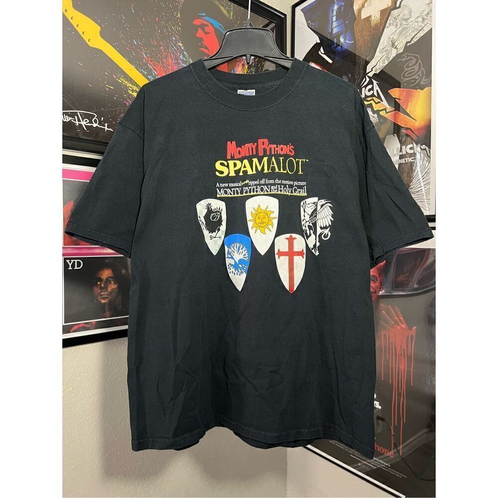 Vintage 90s Monty Pythons Spamalot Musical Parody Tee